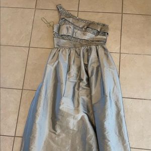 JS Boutique Silver Formal Dress